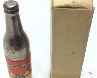 1930’S RC COLA MINIATURE METAL BOTTLE