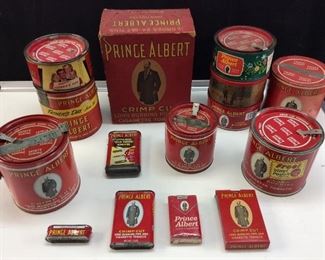 VTG. PRINCE ALBERT TOBACCO TIN