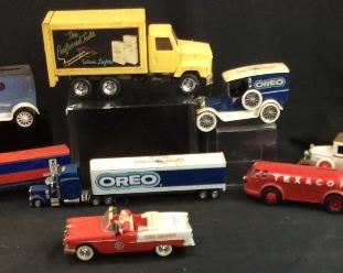 VTG. OREO, RED CROWN, TEXACO, SALEM ERTL, DIE CAST