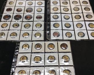 72 1800s-EARLY 1900s HASSAN TOBACCO BUTTON PINS