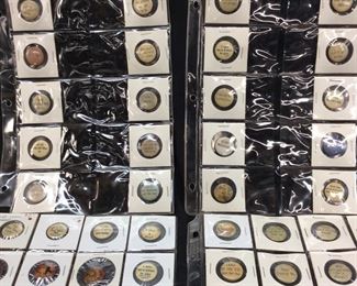 72 1800s-EARLY 1900s HASSAN TOBACCO BUTTON PINS