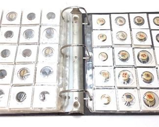 1800’S WHITEHEAD/HOAG/FLAG PIN BUTTONS