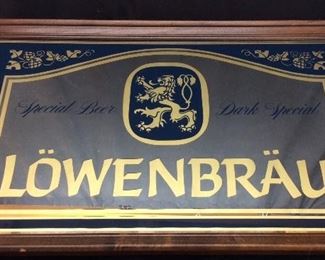LOWENBRAU BEER MIRROR