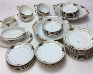 63 PIECES NORITAKI GOTHAM FINE CHINA