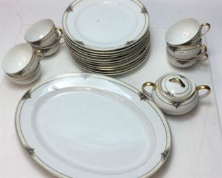 63 PIECES NORITAKI GOTHAM FINE CHINA