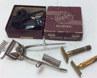 VINTAGE SHAVING RAZORS