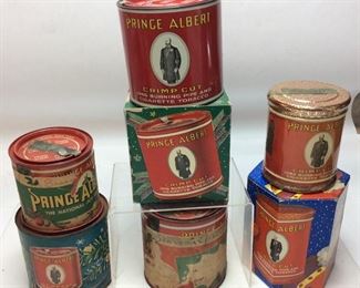 VTG. PRINCE ALBERT CHRISTMAS TIN