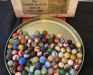 Marbles and Historical Brick