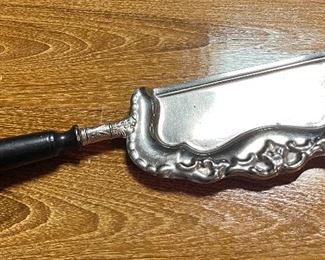 Vintage Silver Plated Crumb Tray Scraper