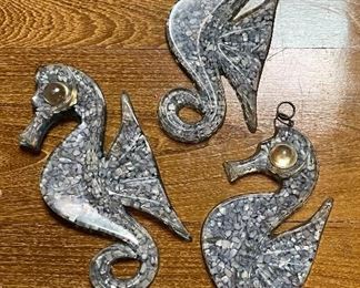 Vintage Seahorse Wall Decoration Resin