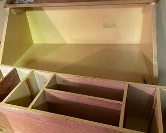 Vintage Western California Ranch Mission Spanish Revival Monterey Era Coronado 1930's Furniture Hand Painted Floral ~ La Fiesta Style Secretary Desk Interior Removable Drawers