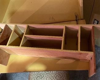 Vintage Western California Ranch Mission Spanish Revival Monterey Era Coronado 1930's Furniture Hand Painted Floral ~ La Fiesta Style Secretary Desk Interior Removable Drawers