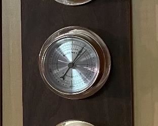 Wall Hanging Thermometer, Barometer, Humidity Meter