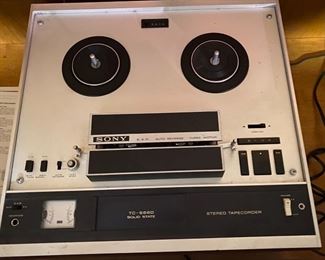 Sony Stereo Reel to Reel Tapecorder Player