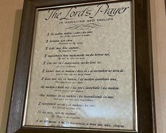 Wall Hangings & Quotes "The Lord's Prayer"