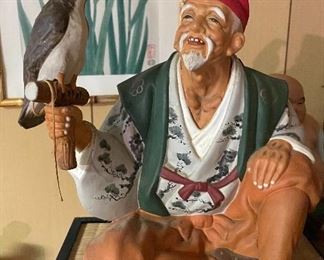 Japanese Hakata Doll, Tapestry Runner