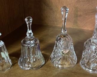 Assorted Crystal Dinner Bells