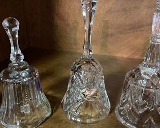 Assorted Crystal Dinner Bells