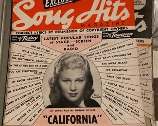 Vintage Song Hits Magazines