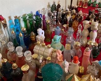 Assorted Plethera of Collectible Avon Bottles