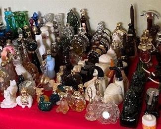 Assorted Plethera of Collectible Avon Bottles