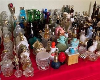 Assorted Plethera of Collectible Avon Bottles