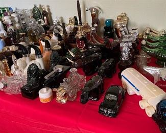 Assorted Plethera of Collectible Avon Bottles