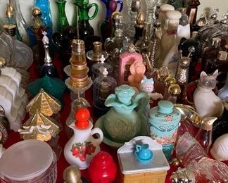 Assorted Plethera of Collectible Avon Bottles