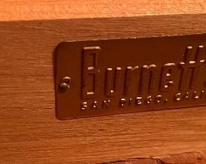 Mid Century Modern Burnett's Dresser with Mirror