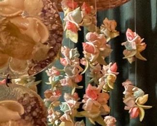 Assorted Hand Crafted & Sea Shells Hanging Chimes