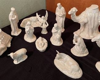Ceramic Nativity Set