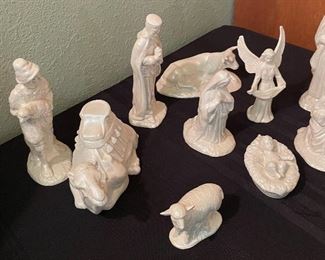 Ceramic Nativity Set