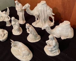 Ceramic Nativity Set