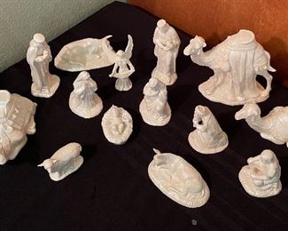 Ceramic Nativity Set