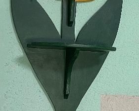 Hand Crafted Wooden Tulip