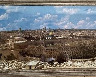 Panoramic Print View of Bethlehem 