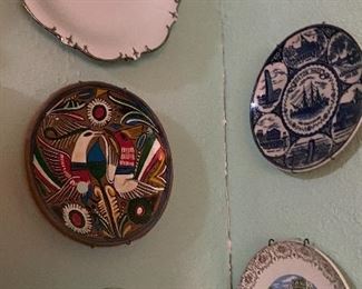 Assorted Collectible Plates from United States & Foreign Countries