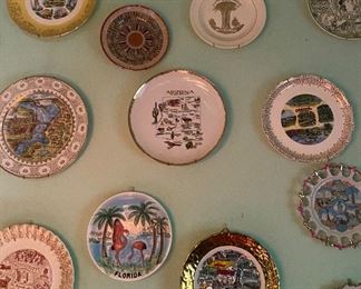 Assorted Collectible Plates from United States & Foreign Countries