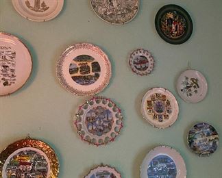 Assorted Collectible Plates from United States & Foreign Countries