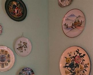 Assorted Collectible Plates from United States & Foreign Countries