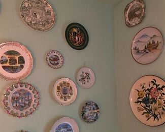 Assorted Collectible Plates from United States & Foreign Countries