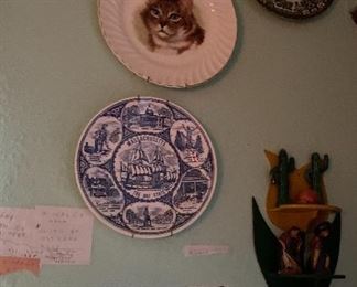 Assorted Collectible Plates from United States & Foreign Countries