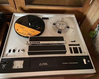 Sony Stereo Reel to Reel Tapecorder Player