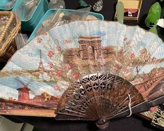 Hand Held Fan Paris France