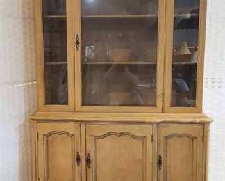 French Country Style China Cabinet