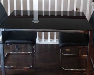Black Kitchen Table With 2 Chairs