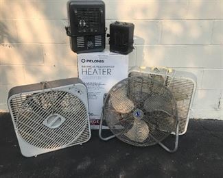 Hot and Cold Heaters and Fans