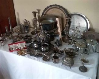 Mystery Silver Plated Serving and More