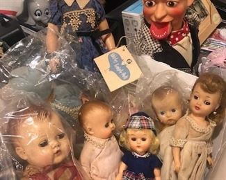 SHIRLEY TEMPLE AND OTHER  DOLLS