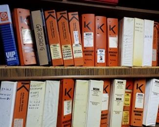 Kubota service manuals